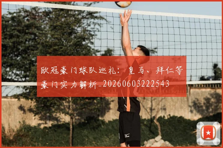 欧冠豪门球队巡礼:皇马、拜仁等豪门实力解析_20260603222543